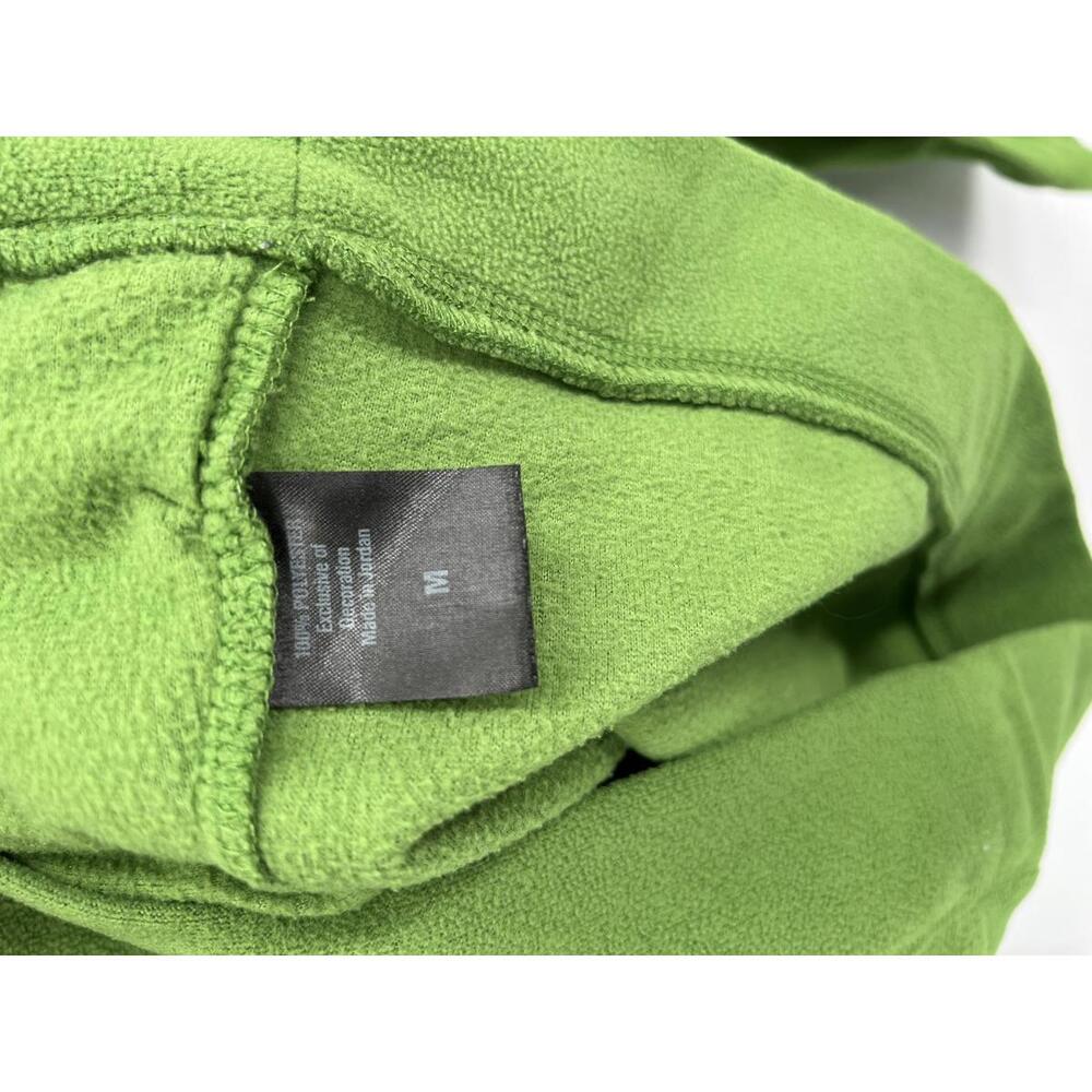 Green Full Zip Fleece Hoodie Medium Lightweight Activewear‎ RBX - Picture 6 of 9